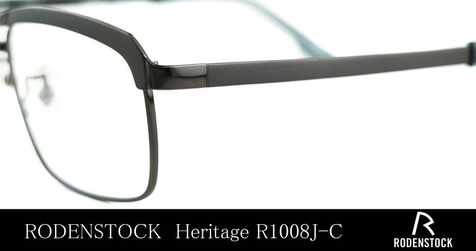 ローデンストックメガネメタルブローCORVAIRコルベアR1008J-C