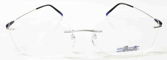 Silhouette 眼鏡フレーム リムレス 紫 超軽量 オーストリア製メガネ女子