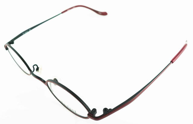 強度近視メガネ「目が小さくならない」Ti-feelティフィールメガネフレームCHAO-C240/200-S41