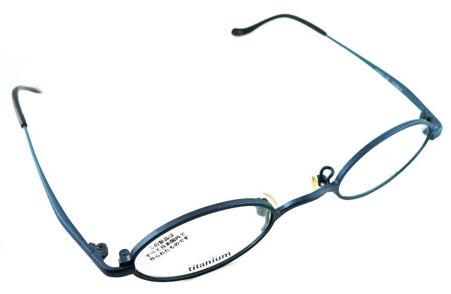強度近視メガネ「目が小さくならない」Ti-feelティフィールメガネフレームCHAO-C8-S41