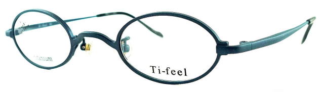 強度近視メガネ「目が小さくならない」Ti-feelティフィールメガネフレームCHAO-C8-S41