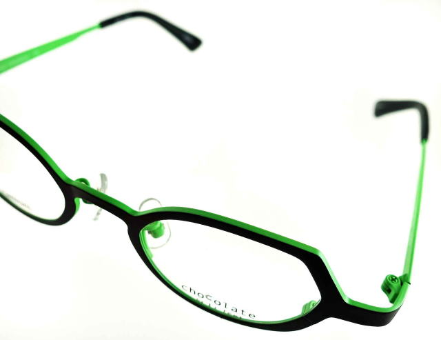 強度近視メガネ「目が小さくならない」Ti-feelティフィールメガネフレームDIEGO-C200/307-S42