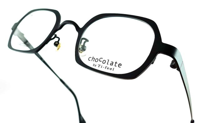 強度近視メガネ「目が小さくならない」Ti-feelティフィールメガネフレームKAPO-C200-S41