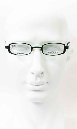 強度近視メガネ「目が小さくならない」Ti-feelティフィールメガネフレームWALT-C200/307-S42